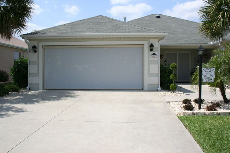 Motorized Garage Door Screens