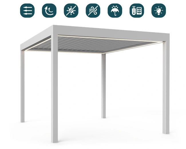 SkyFinity Retractable Pergola